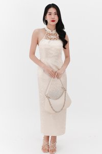 Cherise Cheongsam in Champagne Cherise Cheongsam in Champagne