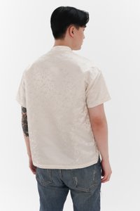 Men Oriental Shirt in Champagne