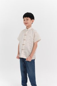 Boy Oriental Shirt in Champagne Boy Oriental Shirt in Champagne