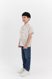 Boy Oriental Shirt in Champagne Boy Oriental Shirt in Champagne