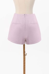 Tessia Tweed Co-ord Shorts in Lilac