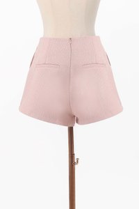 Tessia Tweed Co-ord Shorts in Light Pink