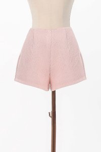 Tessia Tweed Co-ord Shorts in Light Pink