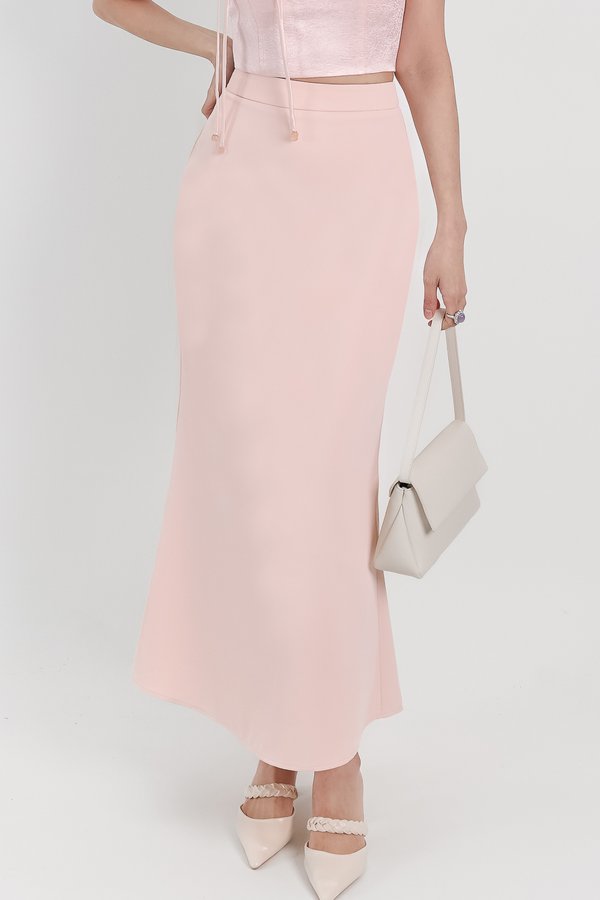 Mindie Mermaid Skirt in Light Pink ( Regular Length )