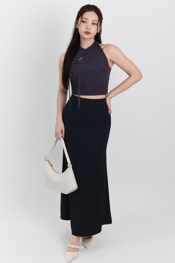 Mindie Mermaid Skirt in Midnight ( Regular Length )