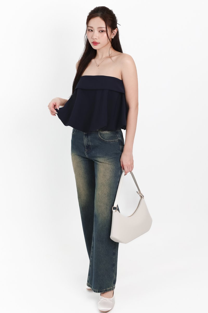 Dahlia Denim Jeans in Vintage Wash ( Regular Length ) Dahlia Denim Jeans in Vintage Wash ( Regular Length )