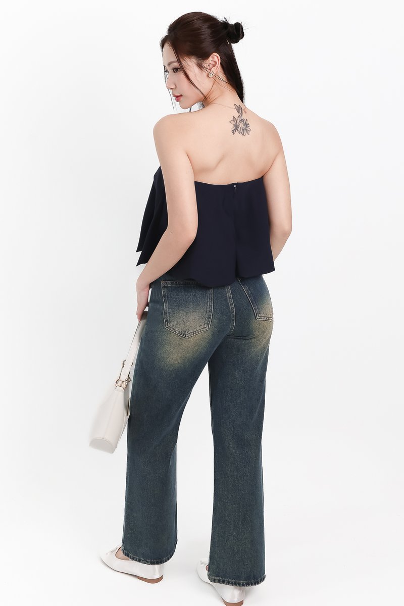 Dahlia Denim Jeans in Vintage Wash ( Regular Length ) Dahlia Denim Jeans in Vintage Wash ( Regular Length )