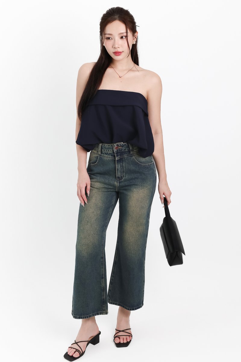 Dahlia Denim Jeans in Vintage Wash ( Petite Length ) Dahlia Denim Jeans in Vintage Wash ( Petite Length )