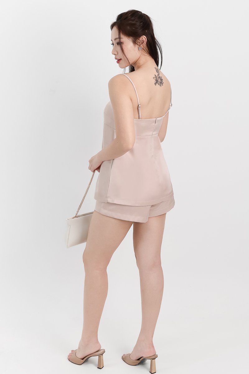 Colene Co-ord Set in Champagne Blush
