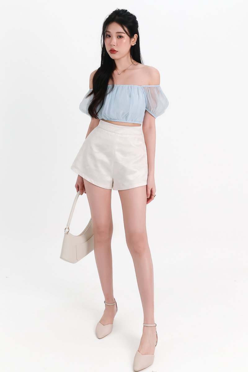 Medley Mesh Top V2 in Blue Medley Mesh Top V2 in Blue