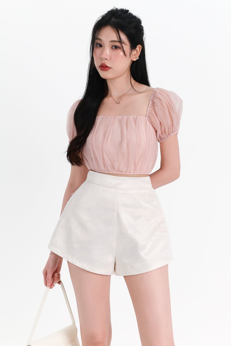 Medley Mesh Top V2 in Pink Medley Mesh Top V2 in Pink