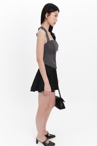 Charlie Co-ord Flare Skorts in Black