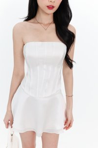 Charlie Co-ord 2-Way Top in White Charlie Co-ord 2-Way Top in White