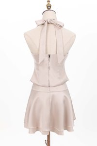 Charlie Co-ord 2-Way Top in Champagne Blush