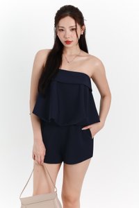 Bettie Bubble Tube Top in Midnight Bettie Bubble Tube Top in Midnight