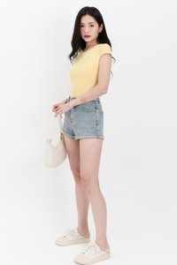 Daph Denim Shorts in Light Wash Daph Denim Shorts in Light Wash