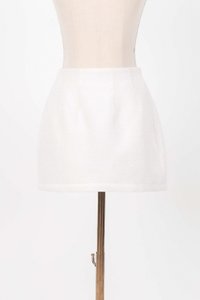 Tiari Tweed Co-ord Skorts in White Tiari Tweed Co-ord Skorts in White