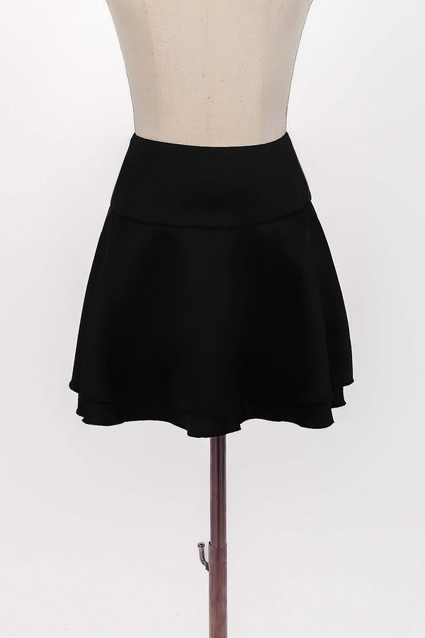 Charlie Co-ord Flare Skorts in Black