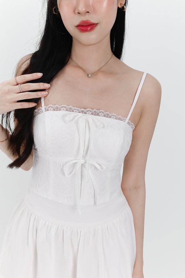 Lily Lace Top in White