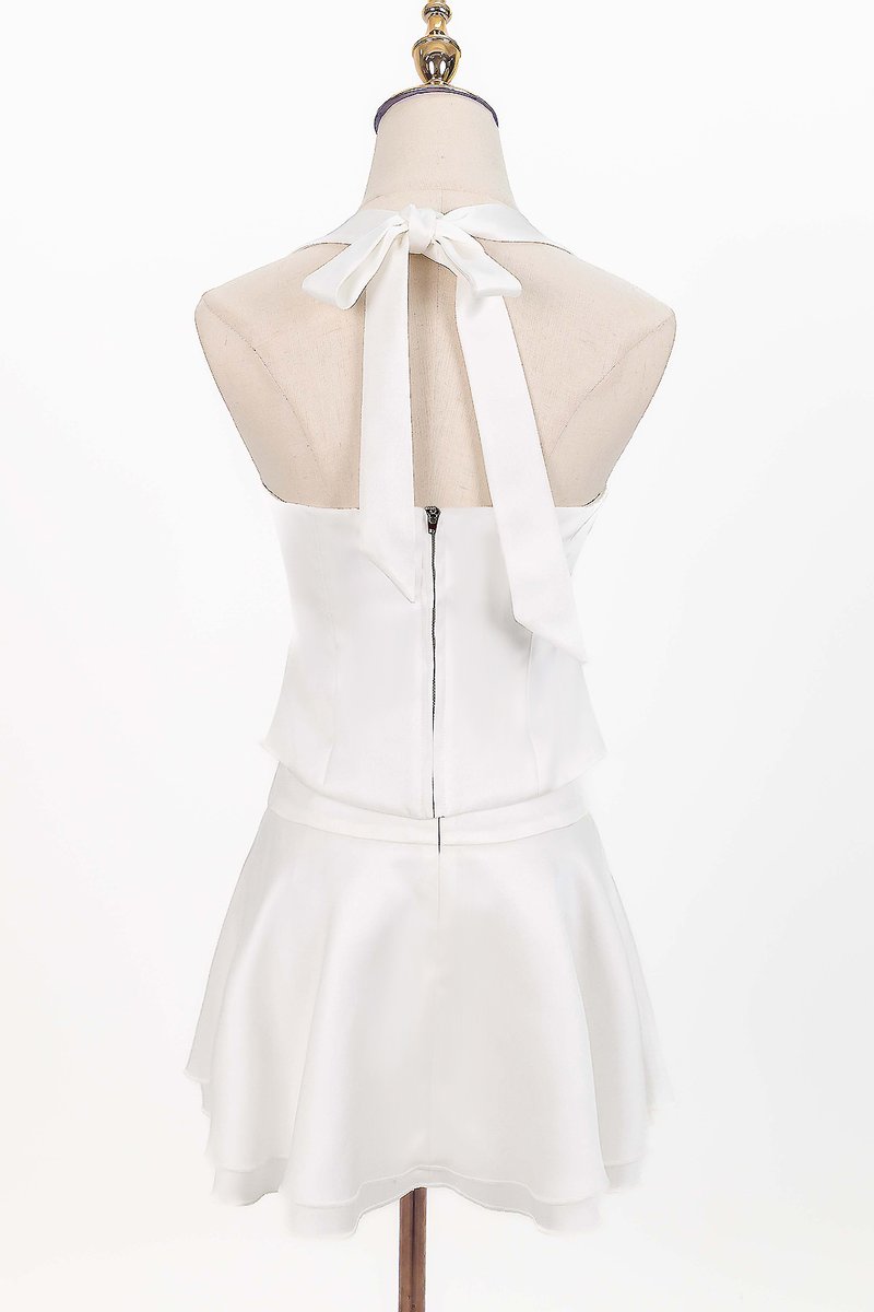 Charlie Co-ord 2-Way Top in White