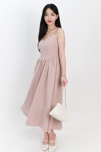 SALE EXCLUSIVE | Carlyn Corset-like Midaxi in Nude Blush SALE EXCLUSIVE | Carlyn Corset-like Midaxi in Nude Blush