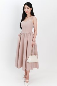 SALE EXCLUSIVE | Carlyn Corset-like Midaxi in Nude Blush SALE EXCLUSIVE | Carlyn Corset-like Midaxi in Nude Blush