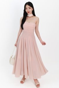 DEFECT | Sorella Sash Maxi in Light Pink in S DEFECT | Sorella Sash Maxi in Light Pink in S