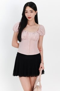 Sevyn Sleeved Top in Light Pink Sevyn Sleeved Top in Light Pink