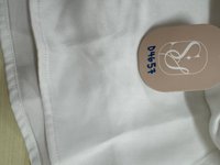 DEFECT | Peycie Puffy Sleeve Romper Dress in Pearl White in XXS