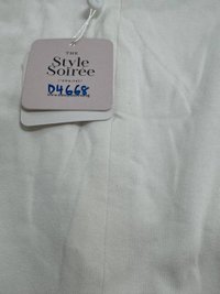 DEFECT | Ryenne Ruched Tee Midi in White in S DEFECT | Ryenne Ruched Tee Midi in White in S