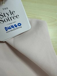 DEFECT | Brynn Bow Sleeveless Top in Light Pink in XS