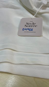 DEFECT | Reylene Romper Dress in White in M