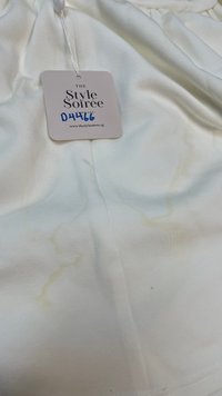 DEFECT | Reylene Romper Dress in White in M