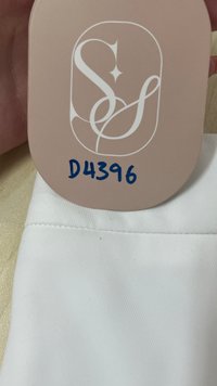 DEFECT | Mindie Mermaid Skirt in White ( Regular Length ) in M DEFECT | Mindie Mermaid Skirt in White ( Regular Length ) in M