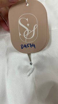 DEFECT | Charlie Co-ord Flare Skorts in White in S