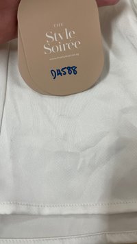 DEFECT | Peycie Puffy Sleeve Romper Dress in Pearl White in S