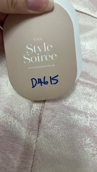 DEFECT | Hellie Highwaist Jacquard Shorts in Pastel Pink x Light Gold in XXS