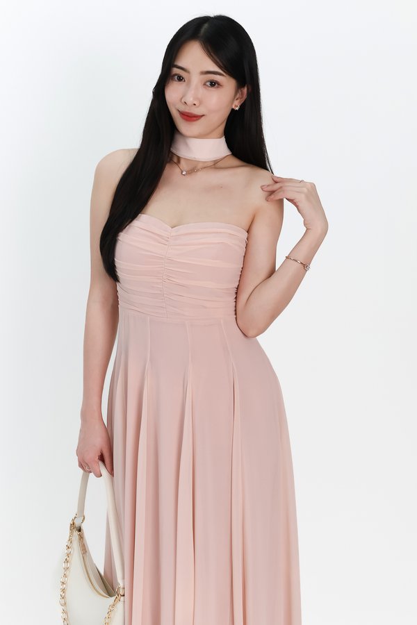 DEFECT | Sorella Sash Maxi in Light Pink in XS