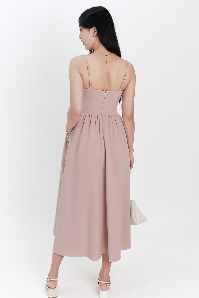 SALE EXCLUSIVE | Carlyn Corset-like Midaxi in Nude Blush SALE EXCLUSIVE | Carlyn Corset-like Midaxi in Nude Blush