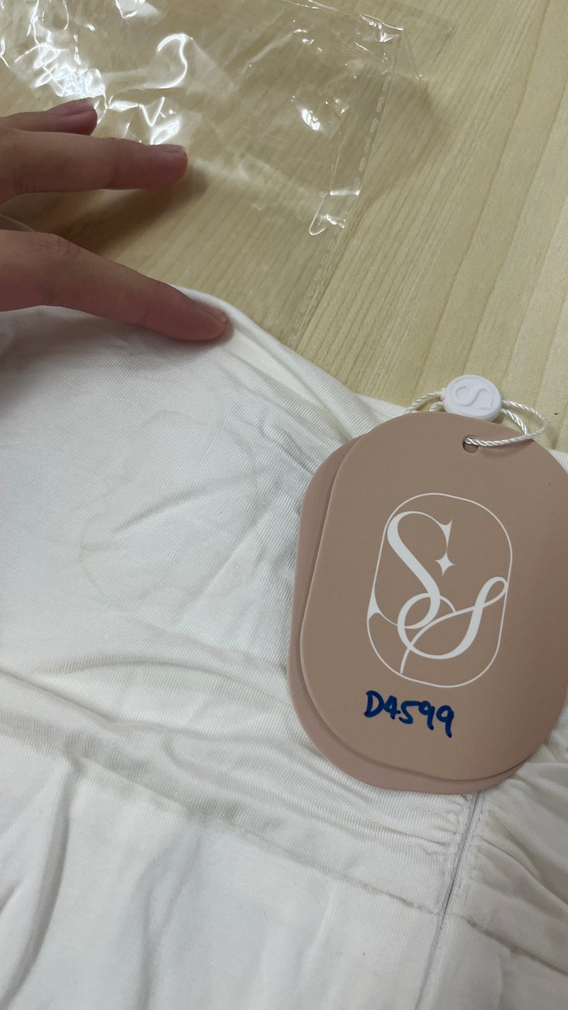 DEFECT | Lara Co-ord Skorts in Cream White in XL