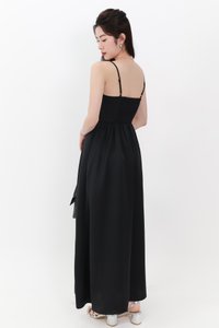 Terella Twist Knot Dress in Black