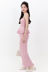 DEFECT | Candice Co-ord Straight Cut Pants in Pink in XXS DEFECT | Candice Co-ord Straight Cut Pants in Pink in XXS