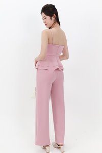 DEFECT | Candice Co-ord Straight Cut Pants in Pink in S DEFECT | Candice Co-ord Straight Cut Pants in Pink in S