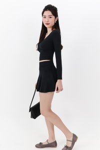 DEFECT | Lara Co-ord Skorts in Black in M DEFECT | Lara Co-ord Skorts in Black in M