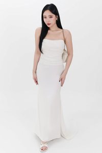 Occasion Maxi Dress in White Occasion Maxi Dress in White
