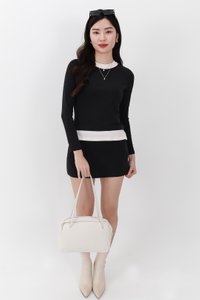 Chiara Co-ord Skorts in Black