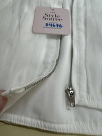 DEFECT | Medley Mesh Top V2 in White in M