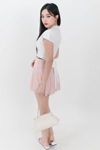 RESTOCKS | Marley Mesh Co-ord Skorts in Blush Pink