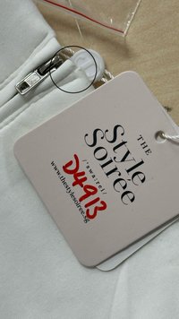 DEFECT | Celeste Co-ord Puffy Sleeve Top in White in S