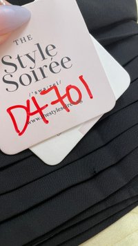 DEFECT | Caelie Chiffon Puffy Sleeve Top in Black M